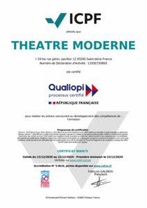 storytelling coaching : icpf théâtre moderne